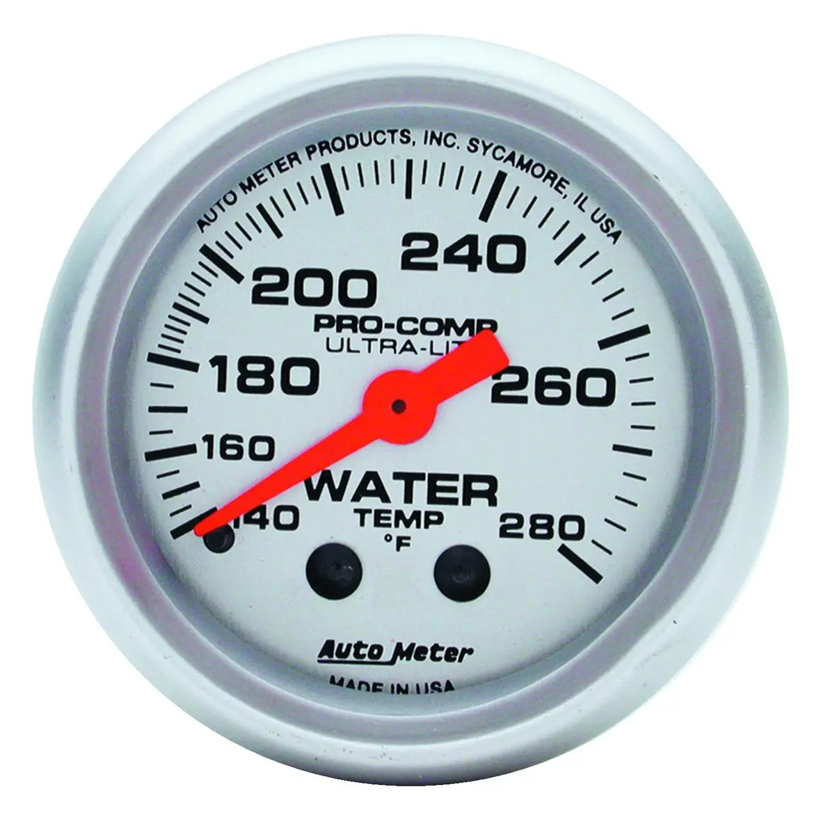 2-1/16 In. Water Temperature 140-280 Fahrenheit Ultra-Lite 1