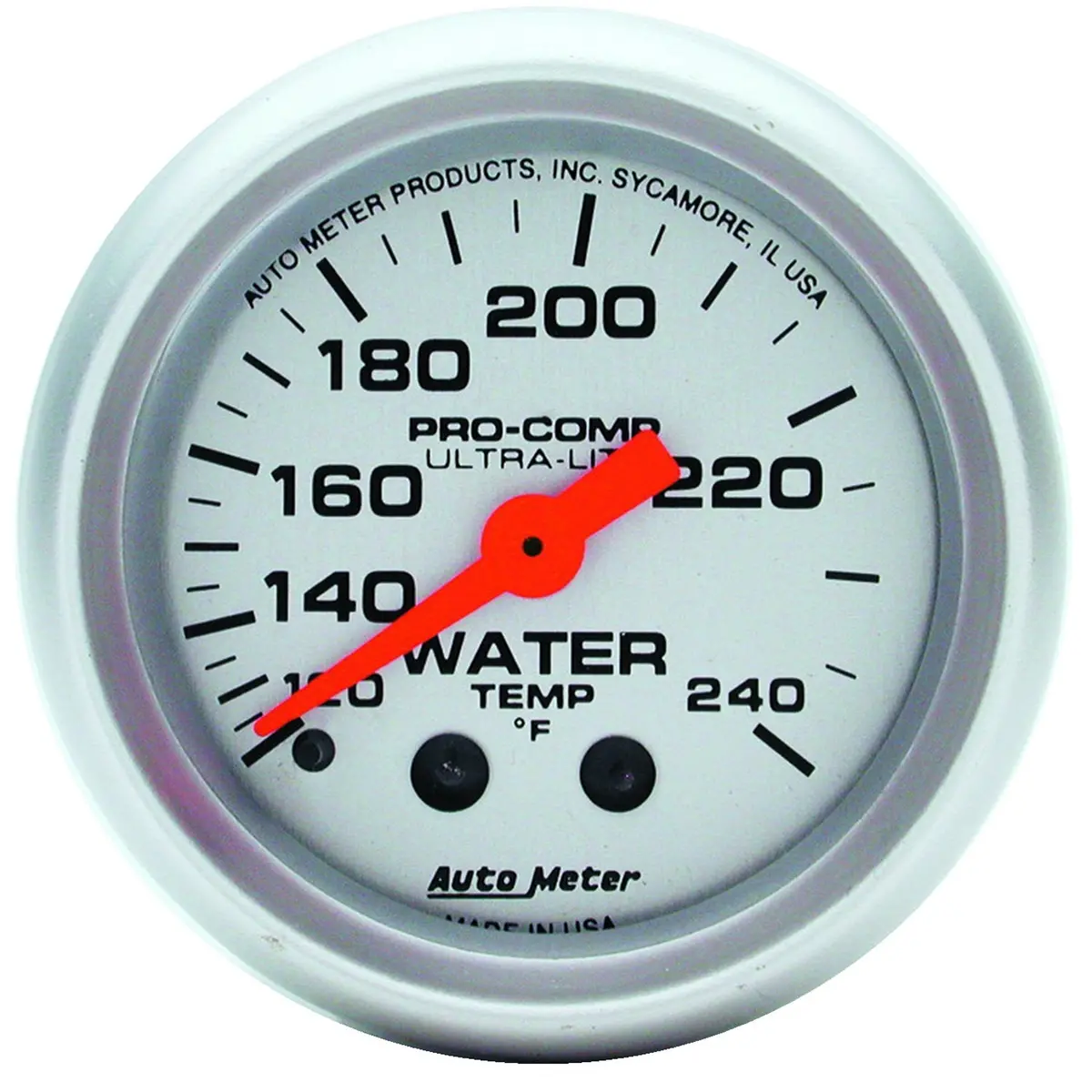 2-1/16 In. Water Temperature 120-240 Fahrenheit Ultra-Lite 1