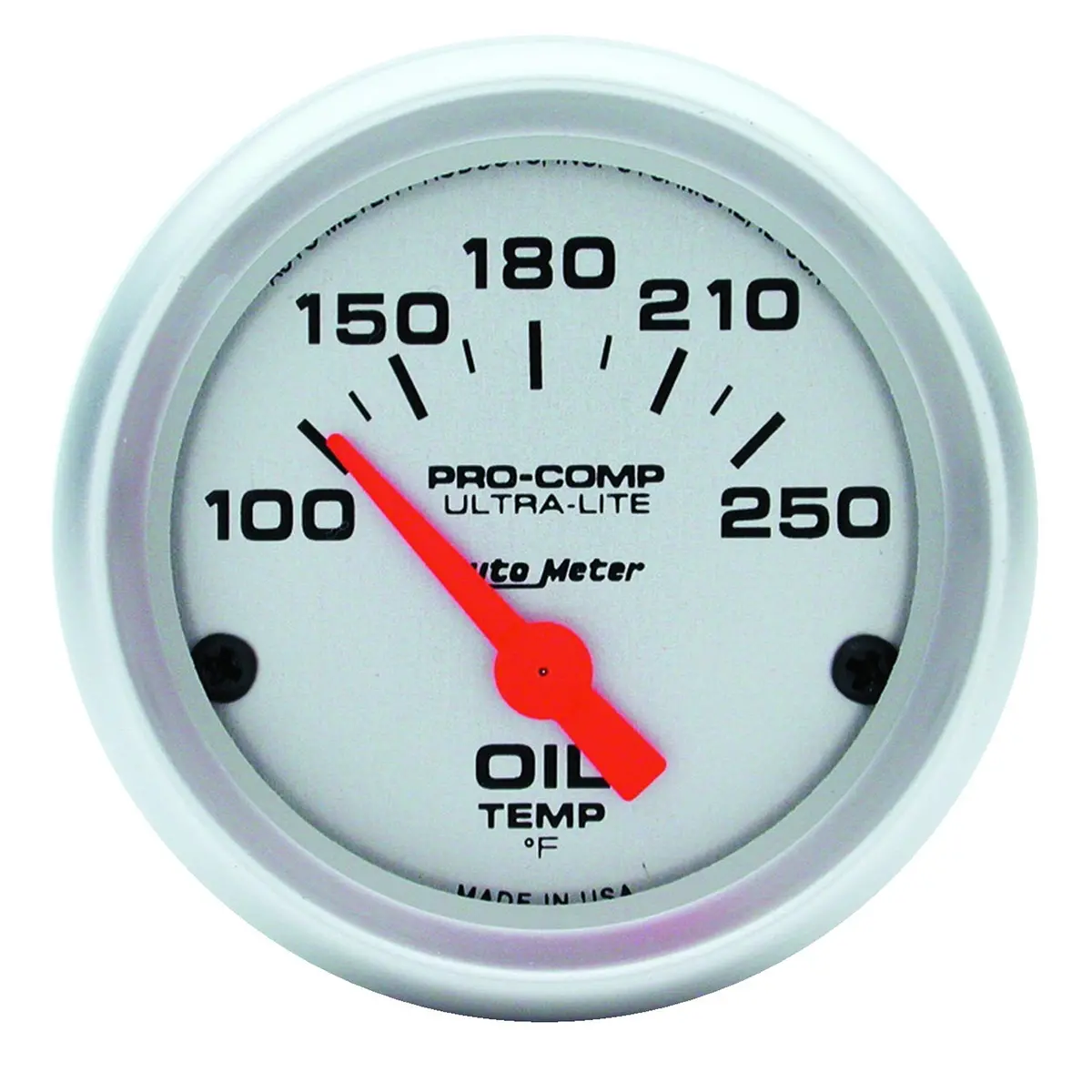 2-1/16 In. Oil Temperature 100-250 Fahrenheit Ultra-Lite 1