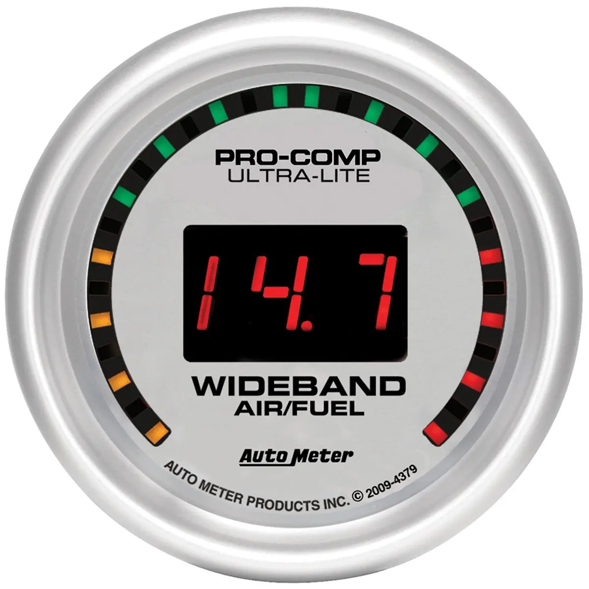 2-1/16 In. Wideband Street Air/Fuel Ratio 10:1-17:1 Afr Ultra-Lite 1