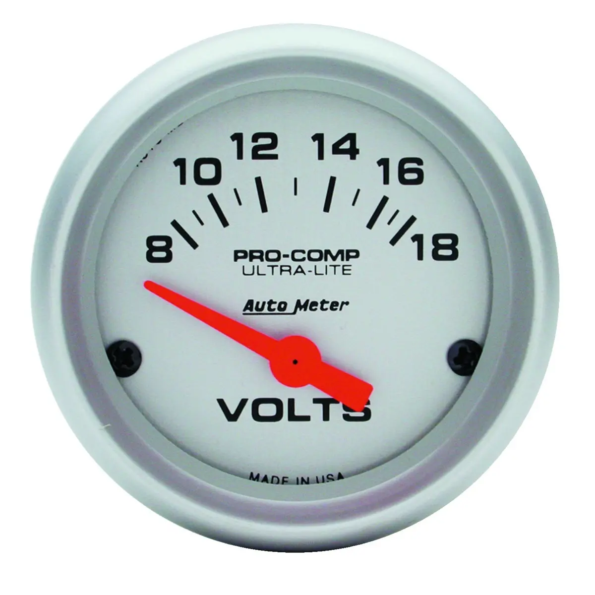 2-1/16 In. Voltmeter 8-18V Ultra-Lite 1
