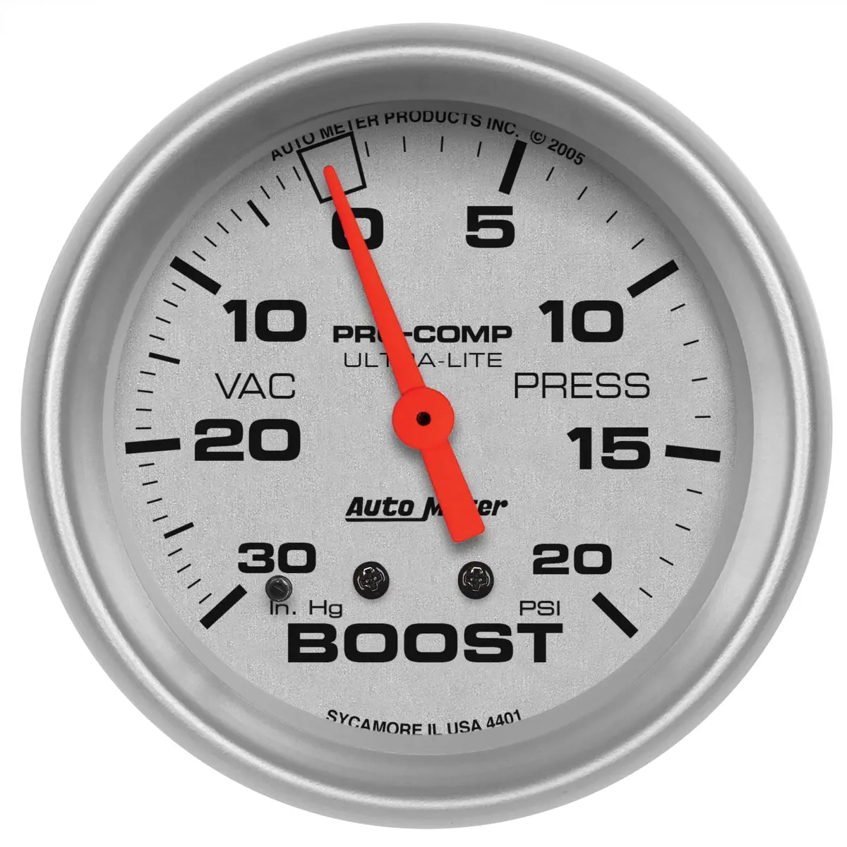 2-5/8 In. Boost/Vacuum 30 In Hg/20 Psi Ultra-Lite 1