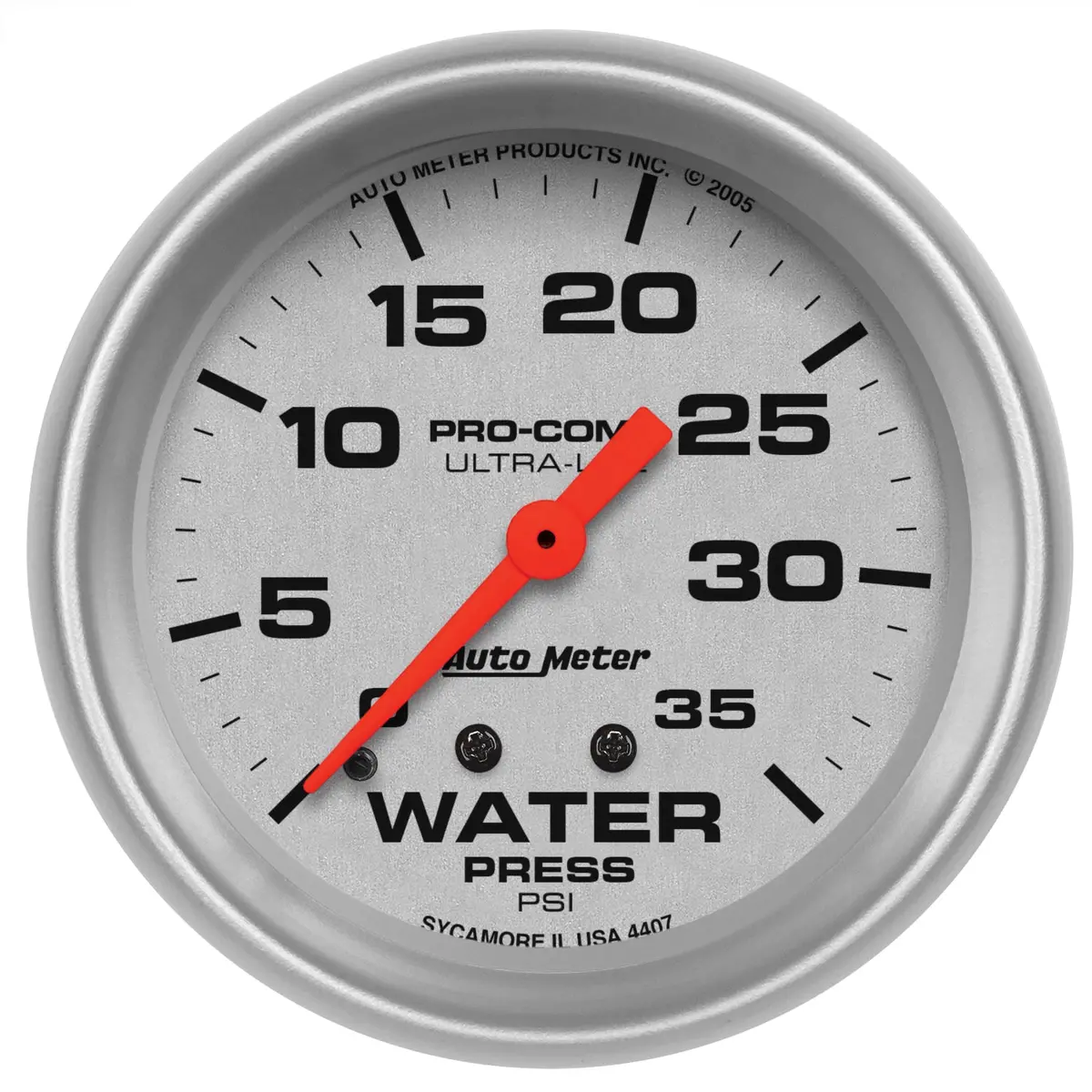 2-5/8 In. Water Pressure 0-35 Psi Ultra-Lite 1