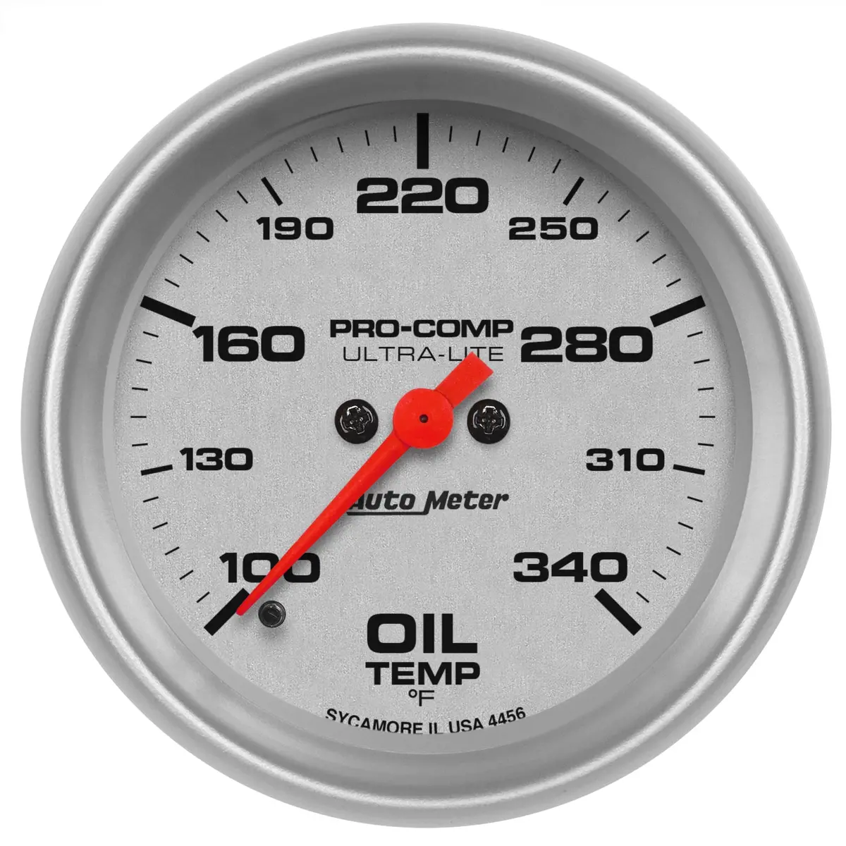 2-5/8In Oil Temperature 100-340 Deg F Ultra-Lite 1