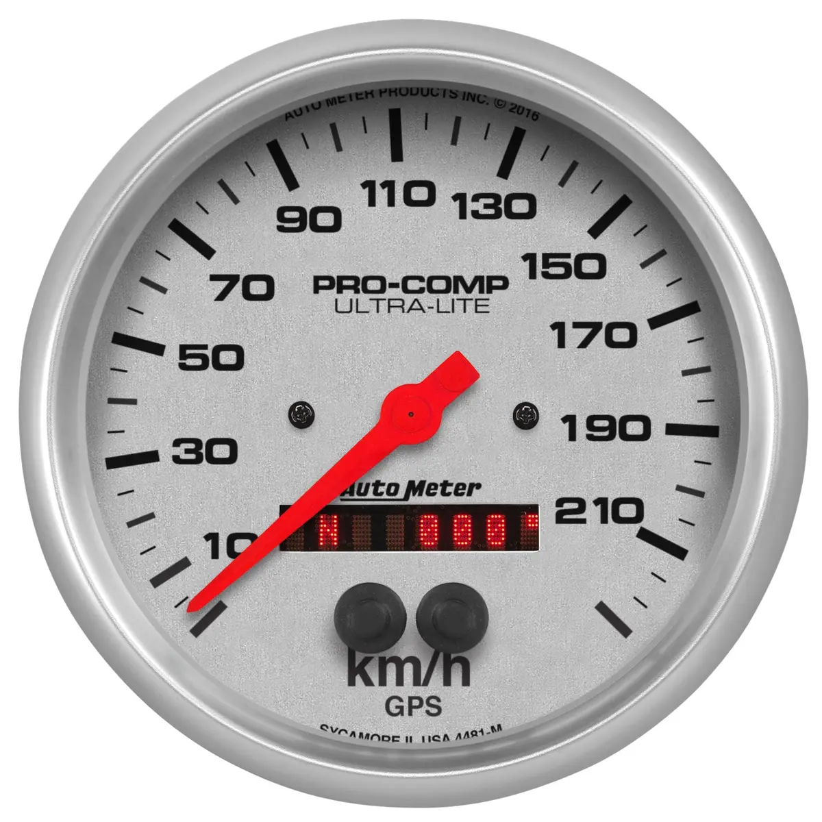 5 In. Speedo 225 Km/H Gps Ultra-Lite 1