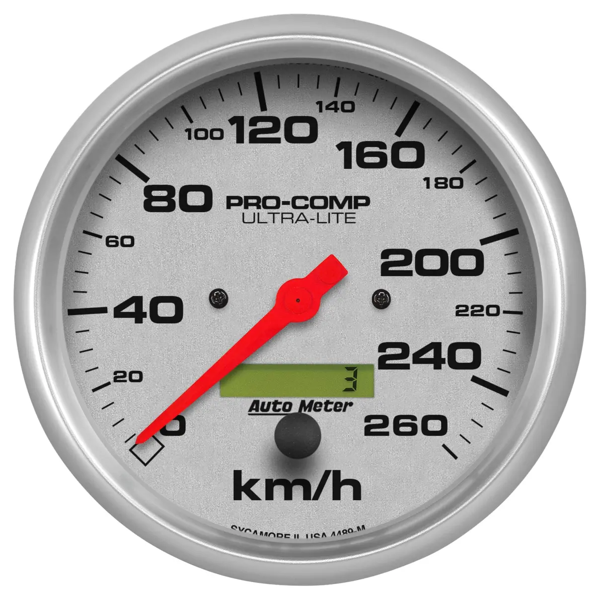 5 In. Speedometer 0-260 Km/H Ultra-Lite 1