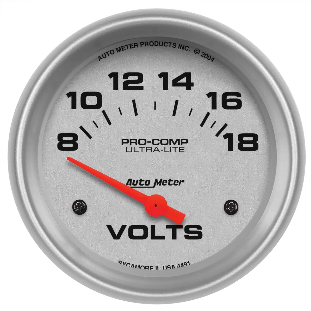 2-5/8 In. Voltmeter 8-18V Ultra-Lite 1
