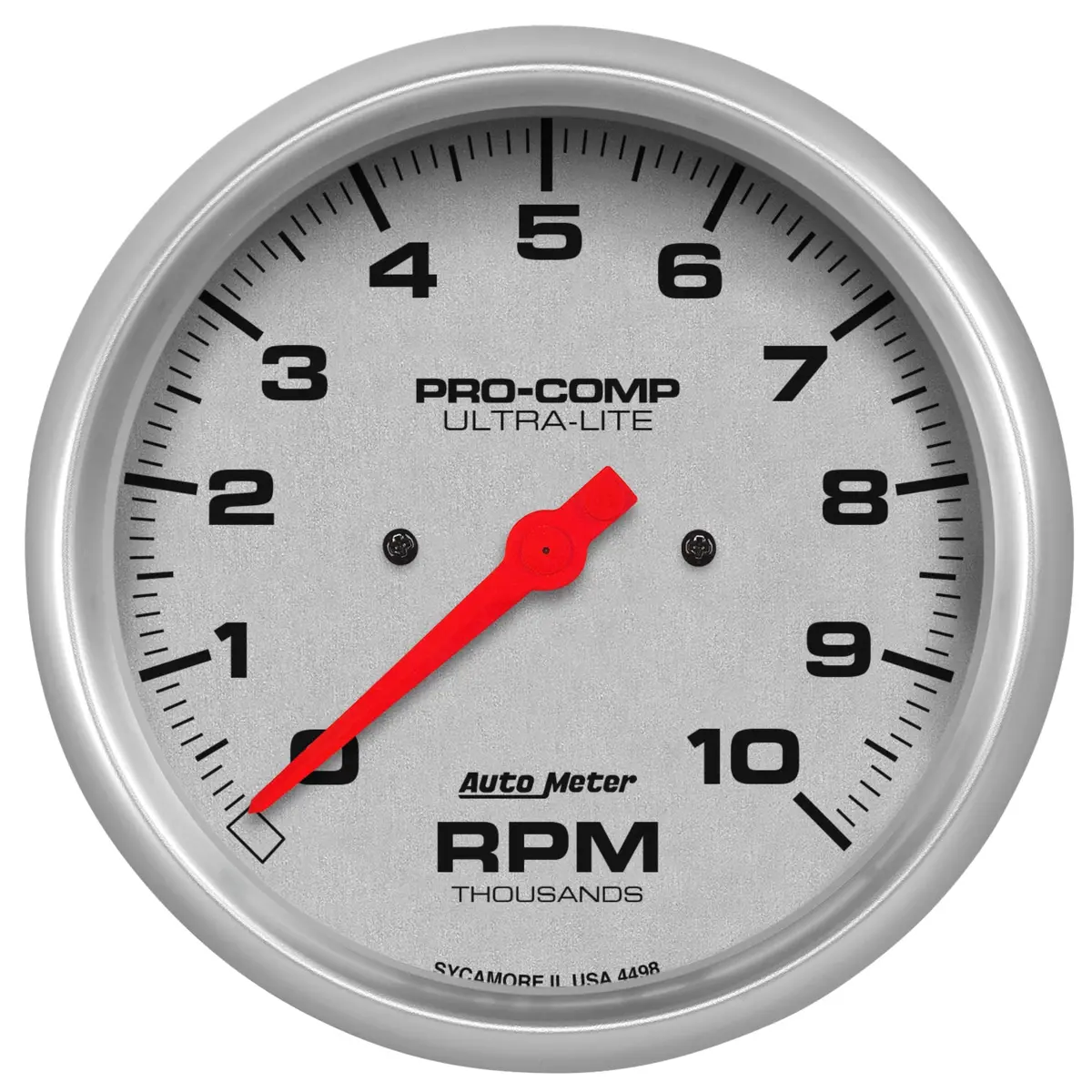 5 In. In-Dash Tachometer 0-10000 Rpm Ultra-Lite 1