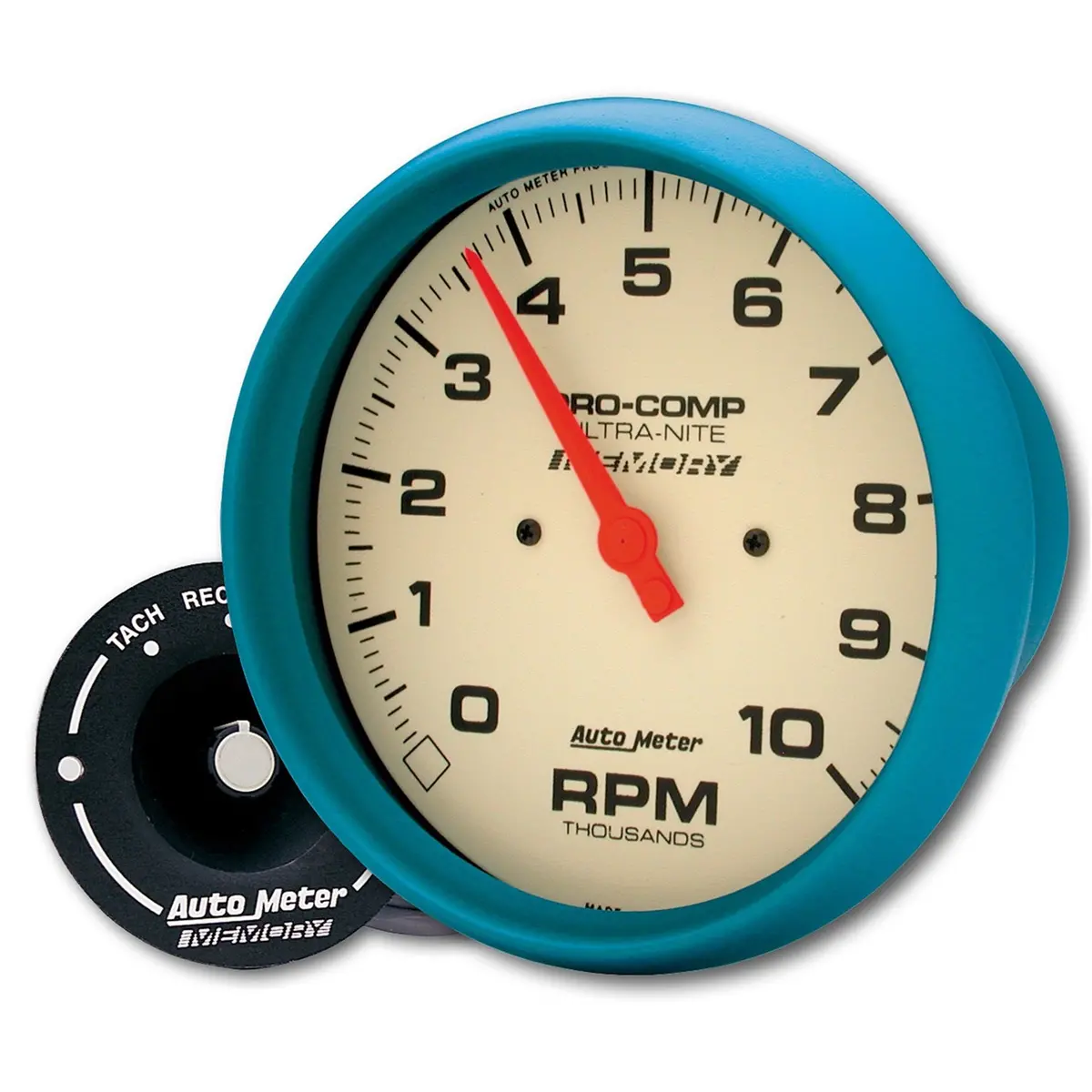 5 In. In-Dash Tachometer 0-10000 Rpm Ultra-Nite 1