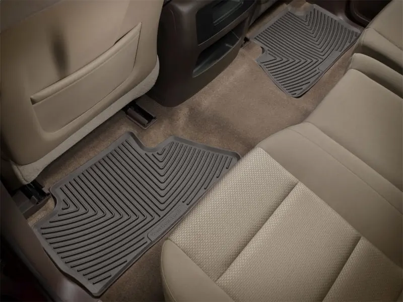 Weathertech 2002-2006 Cadillac Escalade Rear Rubber Mats - Cocoa 1