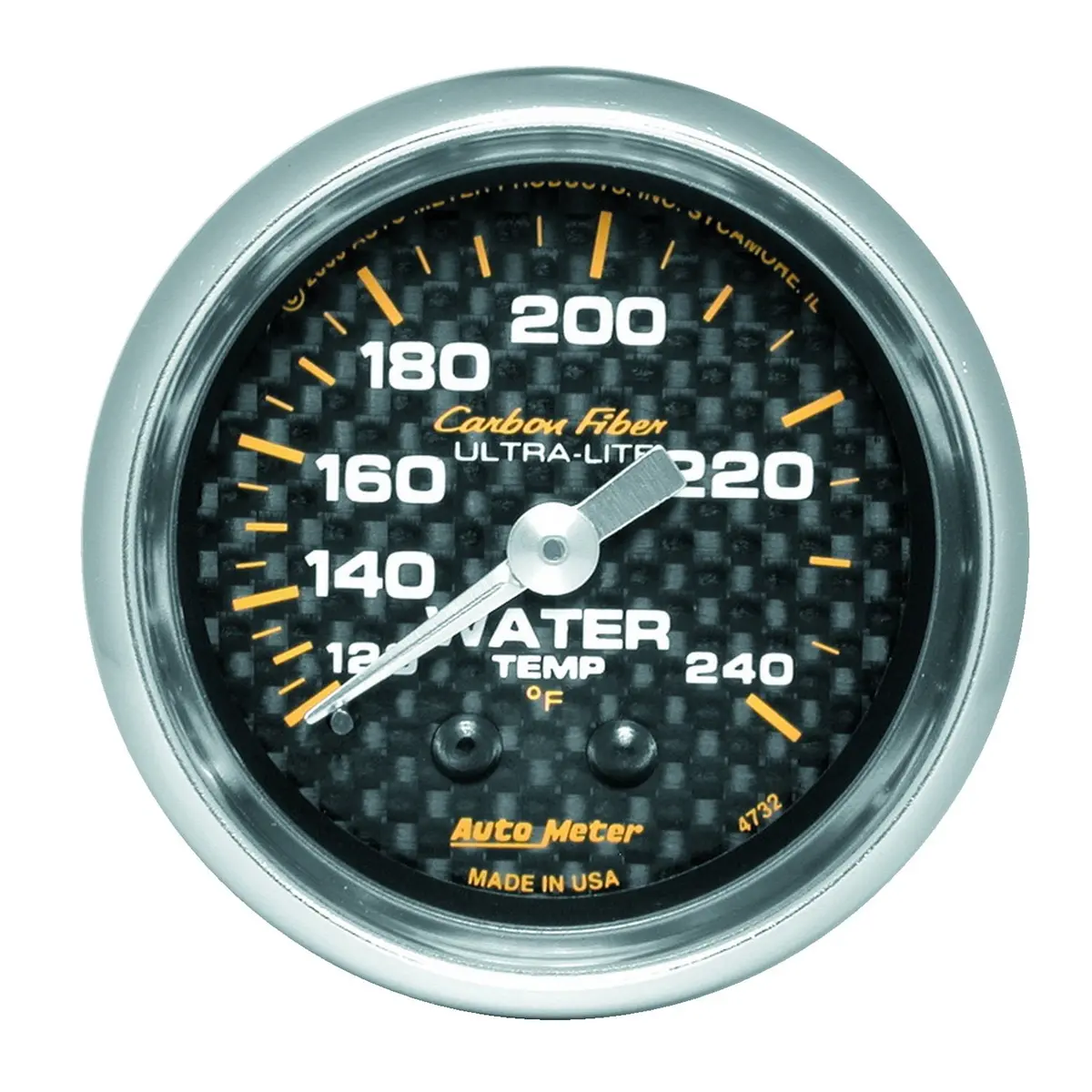 2-1/16 In. Water Temperature 120-240 Fahrenheit Carbon Fiber 1