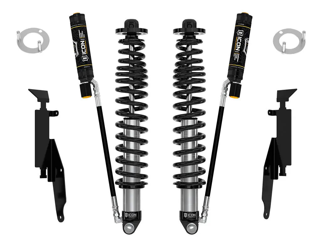 Icon 2021-2023 Ford Bronco Rear 1.25-3” Lift 2.5 Vs Rr/Cdev Coilover Kit Heavy Rate Spring 1