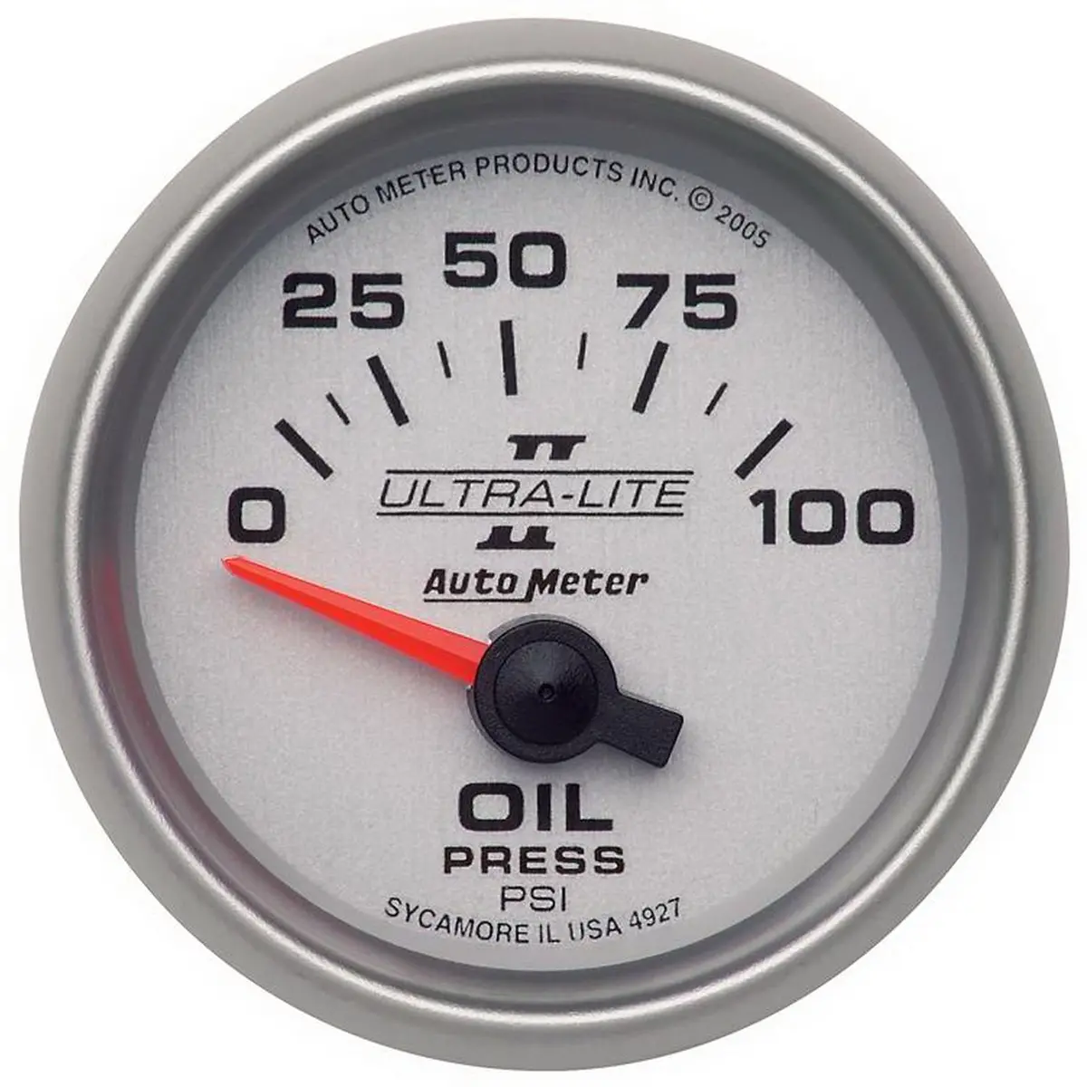 2-1/16 In. Oil Pressure 0-100 Psi Ultra-Lite Ii 1