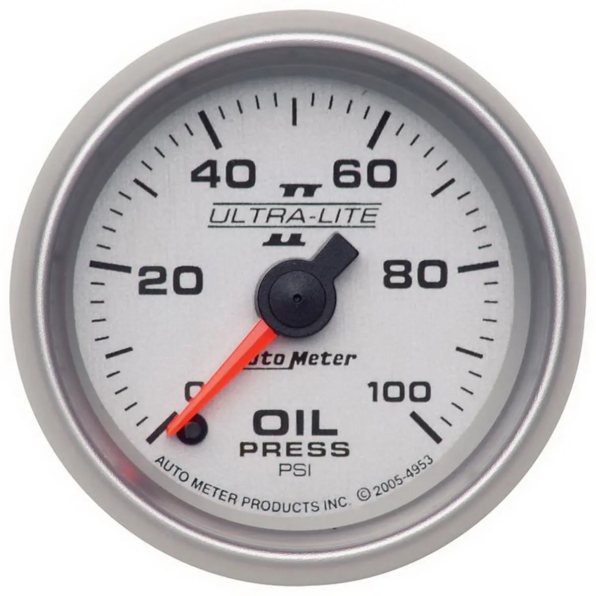 2-1/16 In. Oil Pressure 0-100 Psi Ultra-Lite Ii 1