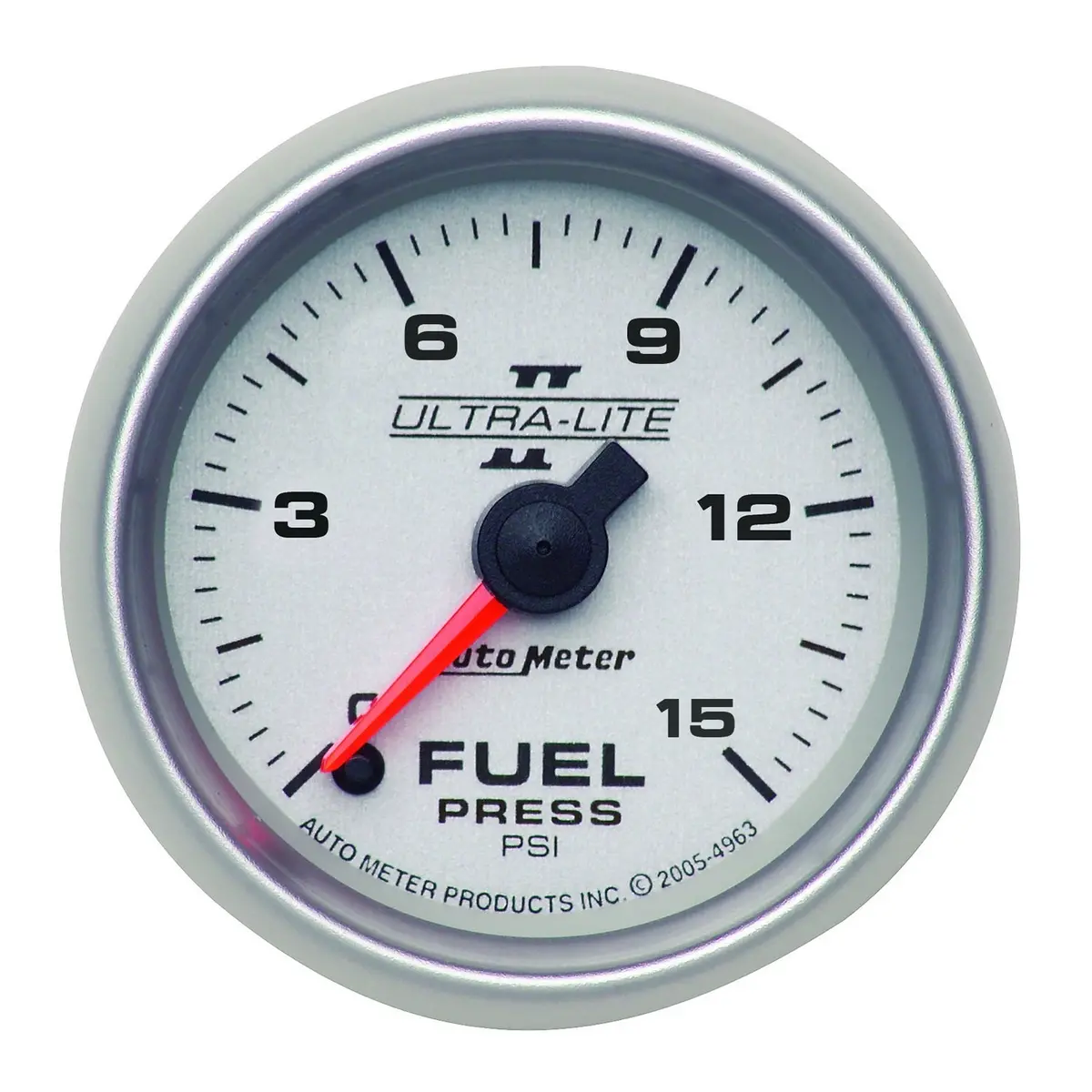 2-1/16 In. Fuel Pressure 0-15 Psi Ultra-Lite Ii 1