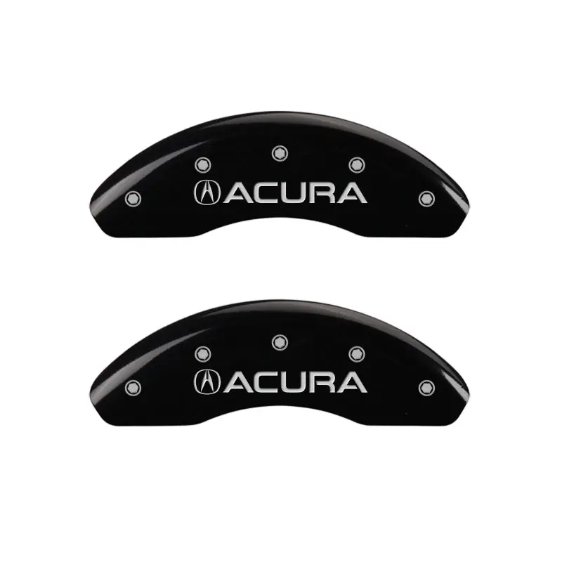 Mgp 4 Caliper Covers Engraved Front Acura Rear Ilx Black Finish Silver Char 2017 Acura Ilx 1