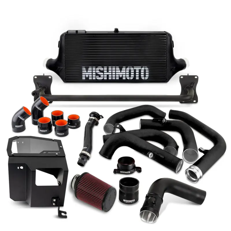 Mishimoto 2022+ Wrx Intercooler Kit W/ Intake Bk Core Mwbk Pipes 1