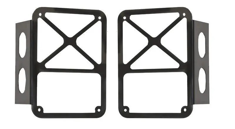 Dv8 Offroad 2007-2018 Jeep Jk Tail Lamp Guards Black 1