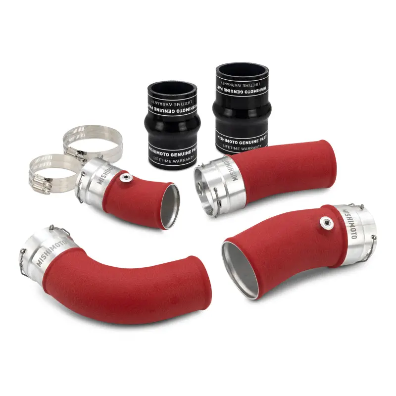Mishimoto 2024+ Toyota Tacoma Intercooler Pipe Kit - Red 1