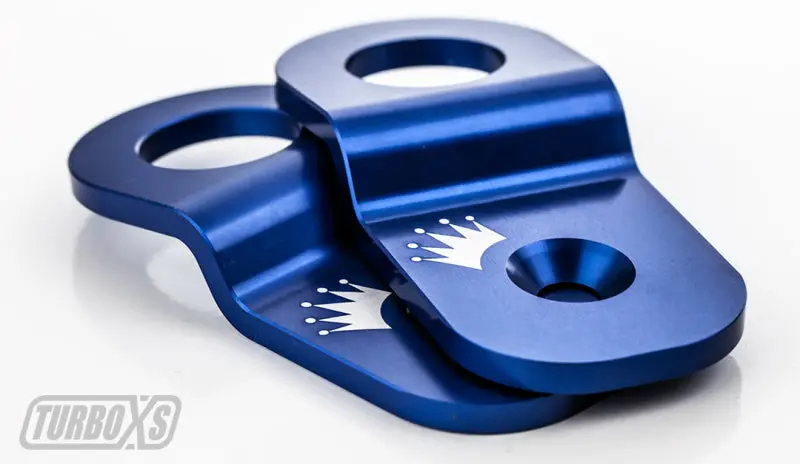 Turbo Xs 15-16 Subaru Wrx/Sti Billet Aluminum Radiator Stay - Blue 1
