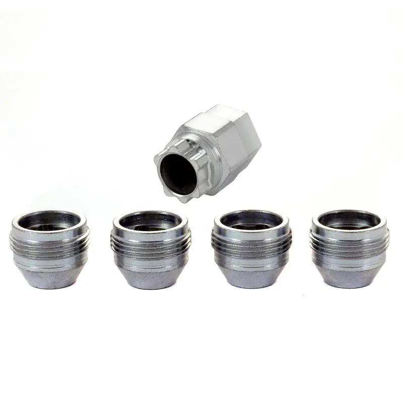 Mcgard Wheel Lock Nut Set - 4Pk. (Under Hub Cap / Cone Seat) M12x1.25 / 19Mm & 21Mm Hex / .775In. L 1