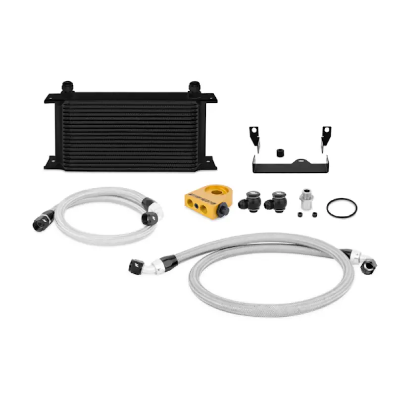 Mishimoto 06-07 Subaru Wrx/06-07 Wrx Sti Thermostatic Oil Cooler Kit - Black 1