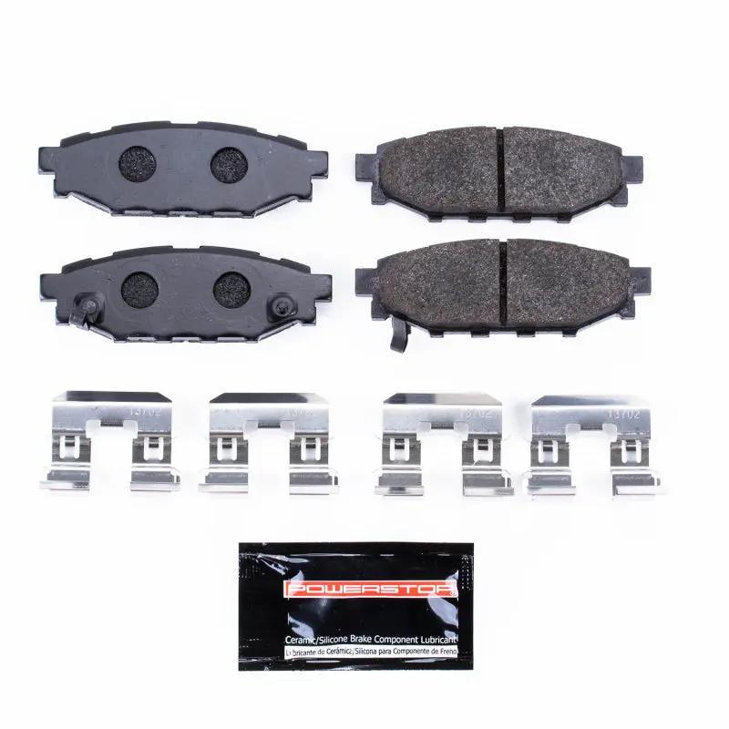 Power Stop 13-16 Subaru Brz Rear Track Day Brake Pads 1