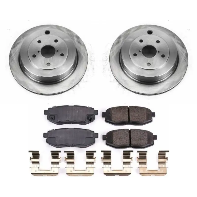 Power Stop 06-07 Subaru B9 Tribeca Rear Autospecialty Brake Kit 1