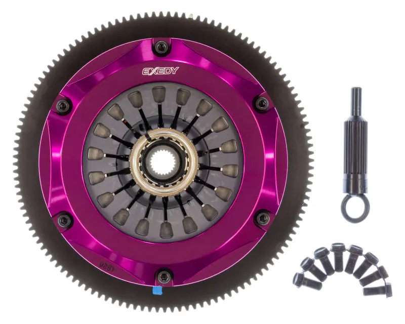 Exedy 2004-2014 Subaru Impreza Wrx Sti H4 Hyper Twin Cerametallic Clutch Sprung Disc Pull Type 1
