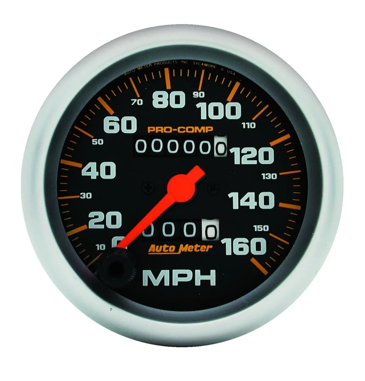 3-3/8 In. Speedometer 0-160 Mph Pro-Comp 1
