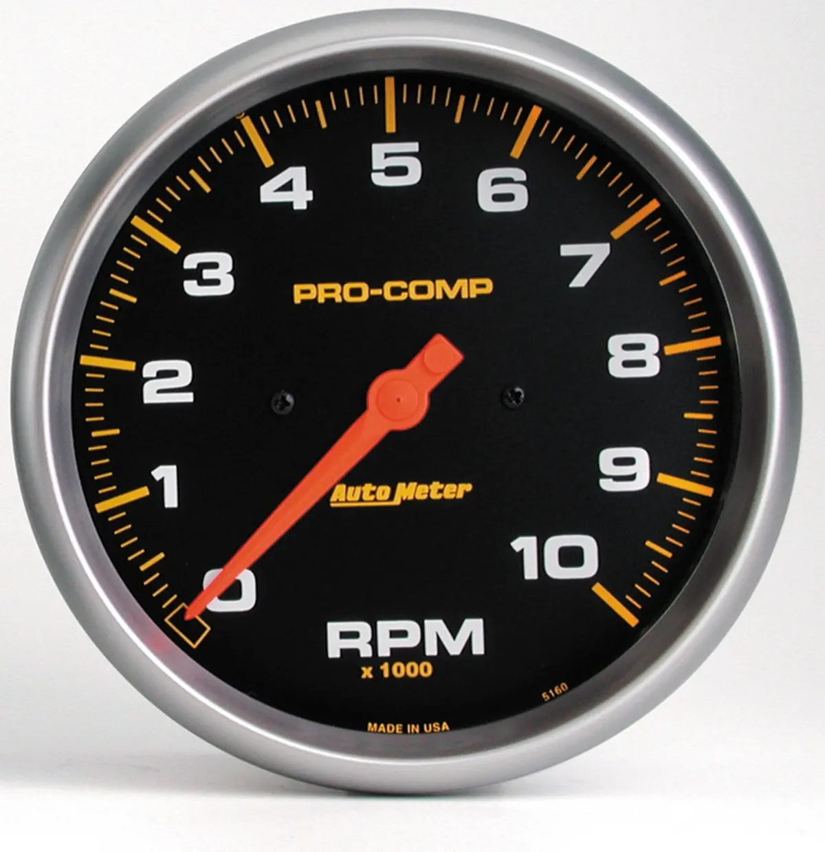 5 In. In-Dash Tachometer 0-10000 Rpm Pro-Comp 1