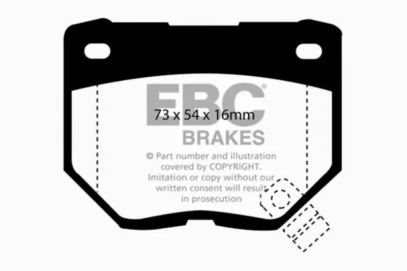Ebc 89-95 Nissan Skyline (R32) 2.6 Twin Turbo Gt-R Bluestuff Rear Brake Pads 1