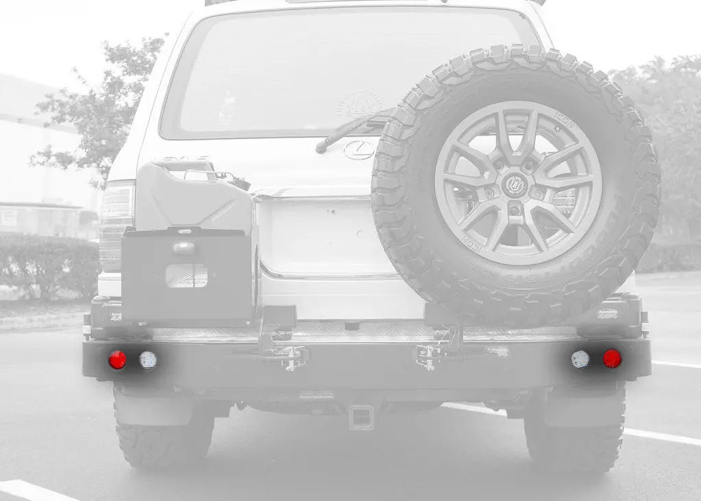 Dobinsons 4 Led Light Kit For Rear Bumper (2 Red & 2 Clear) - Mcclghtkt 1