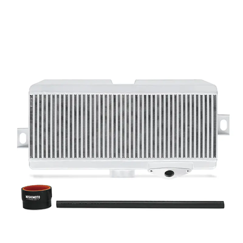 Mishimoto Subaru 08-15 Wrx Sti Top-Mount Intercooler Kit - Powder Coated Silver & Black Hoses 1