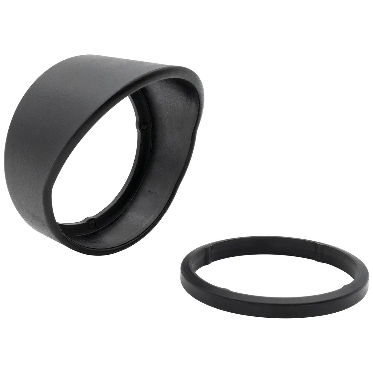 Gauge Visor 2 1/16 In.  Black 1