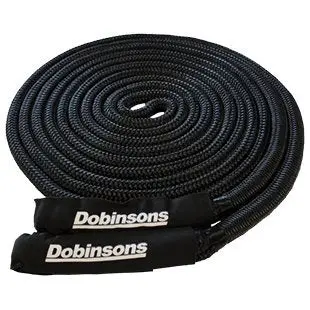 Dobinsons Black 30' Long Kinetic Recovery Rope 8,600 Kgs - Ss80-3844 1