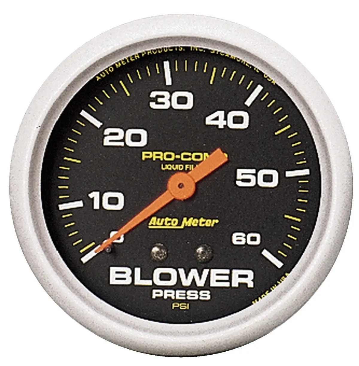 2-5/8 In. Blower Pressure 0-60 Psi Liquid Filled Pro-Comp 1