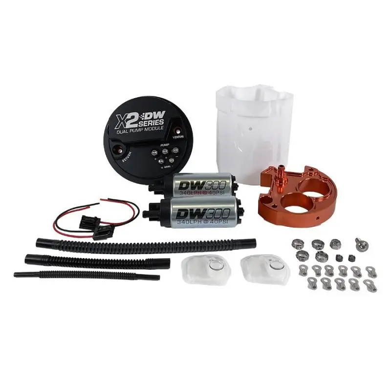 Deatschwerks 08-21 Subaru Wrx/Sti X2 Series Fuel Pump Module W/ Dual Dw300 Pumps 1