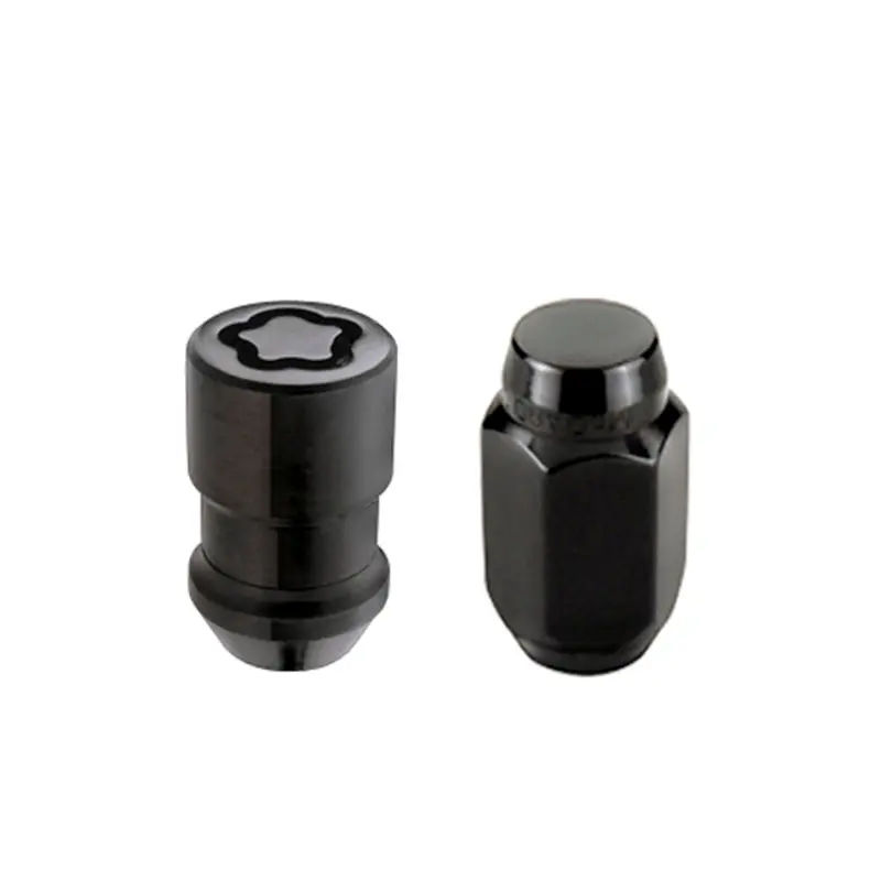 Mcgard 5 Lug Hex Install Kit W/Locks (Cone Seat Nut) M12x1.5 / 13/16 Hex / 1.5In. Length - Black 1