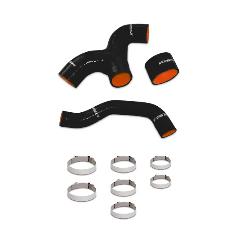 Mishimoto 02-05 Subaru Wrx Black Silicone Intercooler Hoses 1