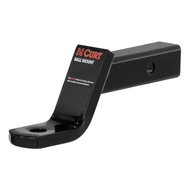 Curt Class 3 Ball Mount – 2-Inch Shank, 4-Inch Drop, 8.25-Inch Length, 7,500-Lb Capacity 1