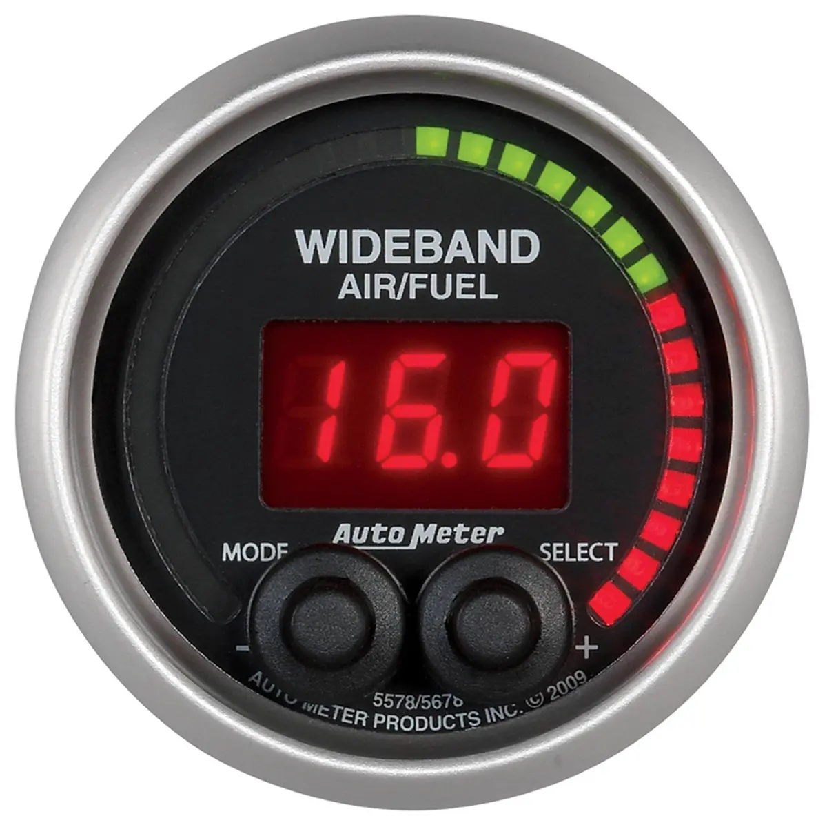 2-1/16 In. Wideband Pro Air/Fuel Ratio 6:1-20:1 Afr Elite 1