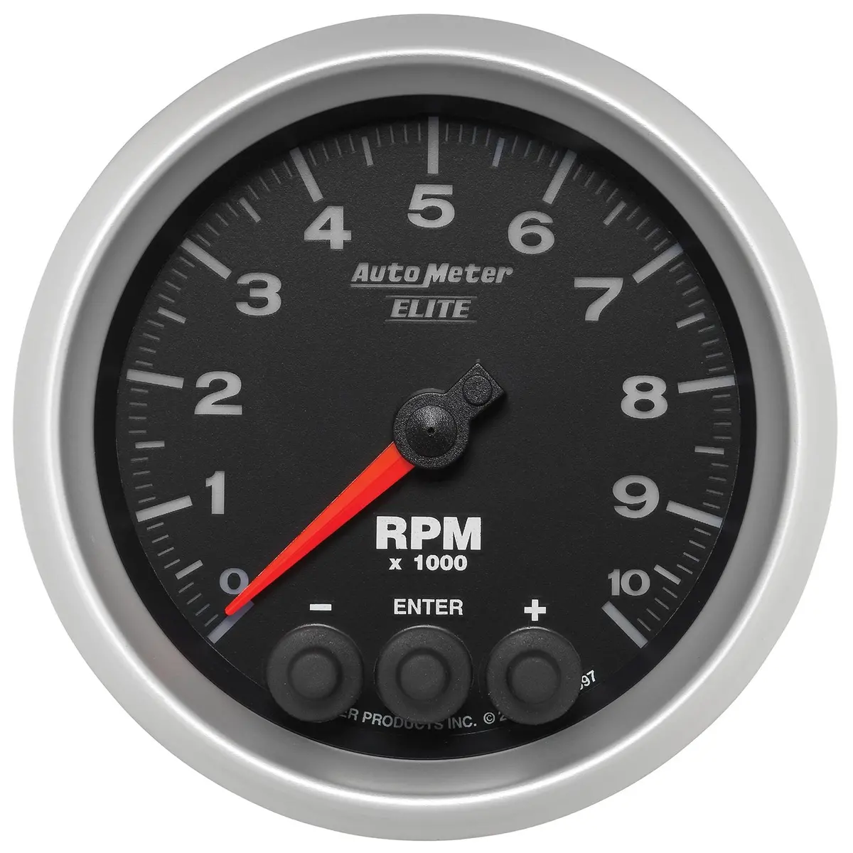 3-3/8 In. In-Dash Tachometer 0-10000 Rpm Elite 1