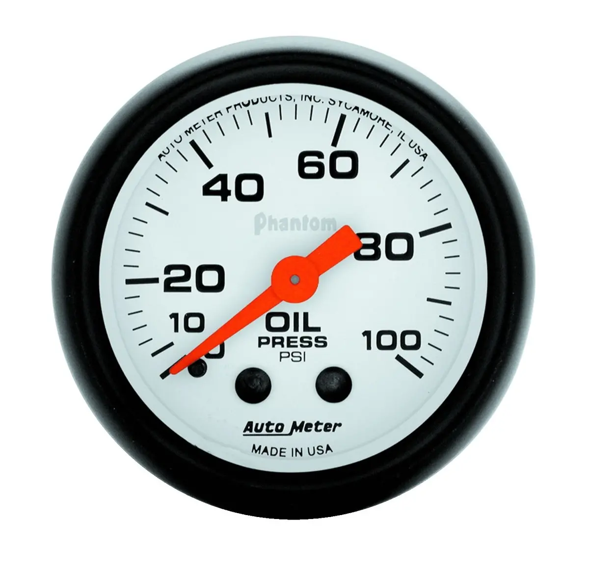 2-1/16 In. Oil Pressure 0-100 Psi Phantom 1