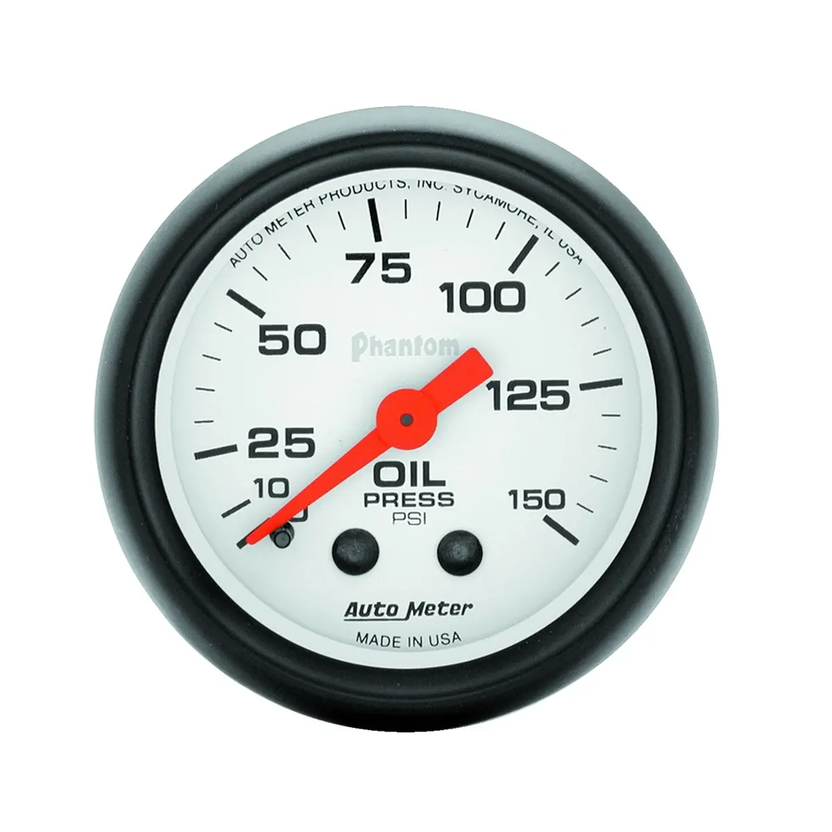 2-1/16 In. Oil Pressure 0-150 Psi Phantom 1