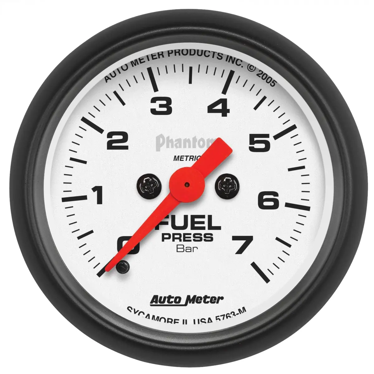 2-1/16 In. Fuel Pressure 0-7 Bar Phantom 1