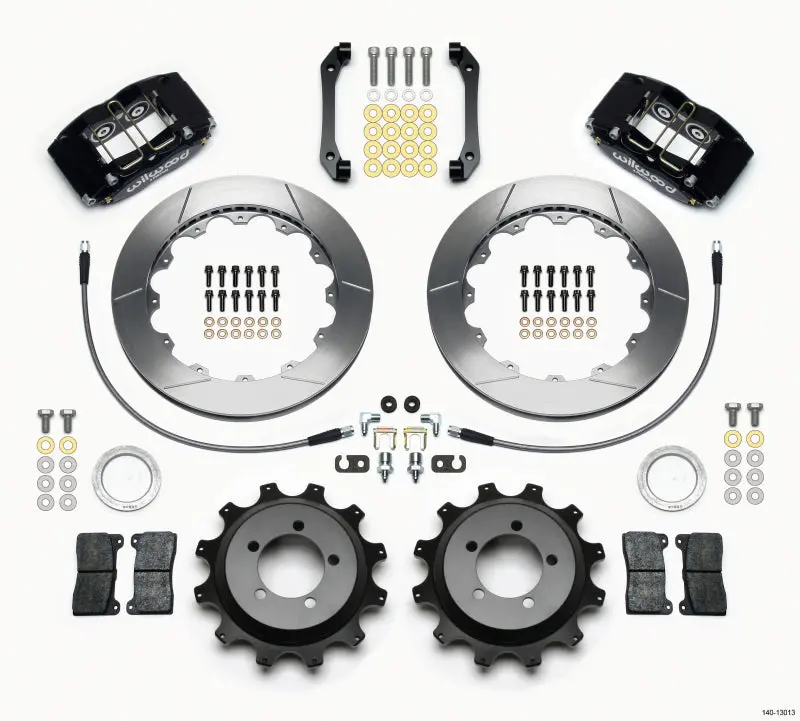 Wilwood Dynapro Radial Rear Kit 12.88In 2006-2007 Subaru Wrx W/Lines 1