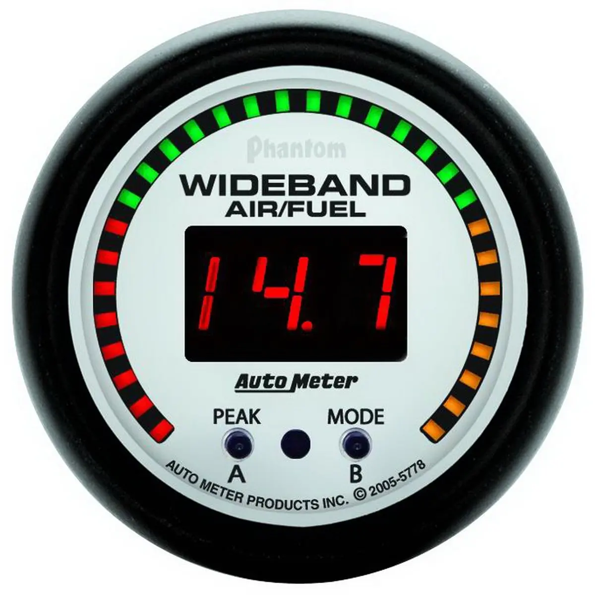 2-1/16 In. Wideband Pro Air/Fuel Ratio 6:1-20:1 Afr Phantom 1