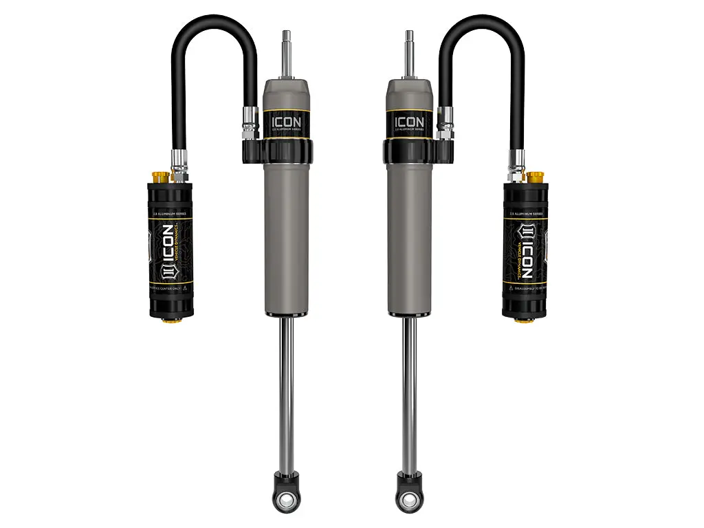 Icon 2022-2023 Toyota Tundra 3-3.5" Lift 2.5 Vs Remote Reservoir Rear Shocks W/Cdcv Pair 1