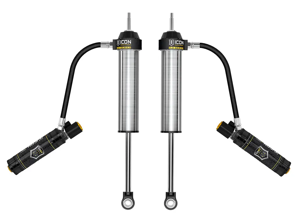 Icon 2022-2024 Toyota Tundra 0-1.5” Lift/2023-2024 Sequoia 0-3" Lift Rear V.S. 3.0 Series Shock Absorbers Remote Reservoir W/ Cdev Pair 1